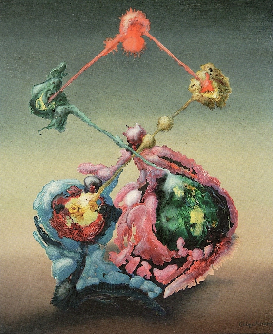 Ithell Colquhoun ~ a visitation I