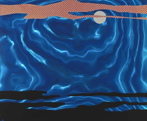 Roy Lichtenstein ~ Moonscape