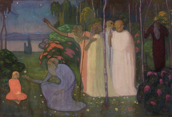 Nikolai Triik ~ In front of rising youth