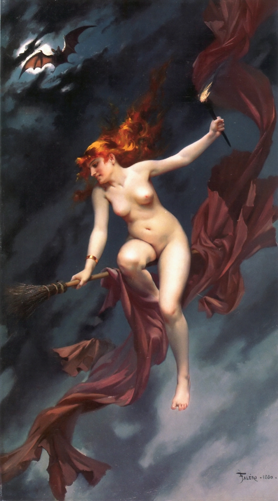Luis Ricardo Falero ~ The Witches Sabbath