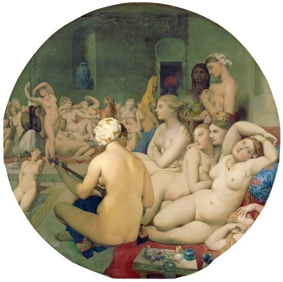 Jean Auguste Dominique Ingres ~ The Turkish Bath