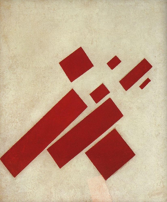 Kazimir Malevich ~ Eight Red Rectangles 