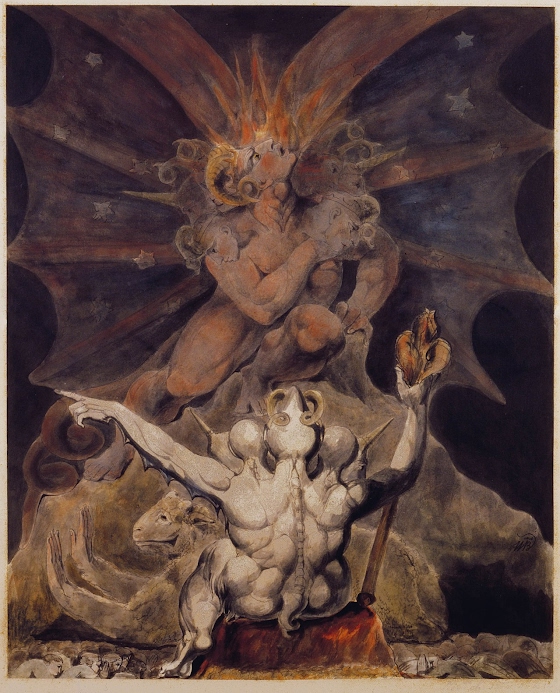 William Blake ~ The number of the beast is 666