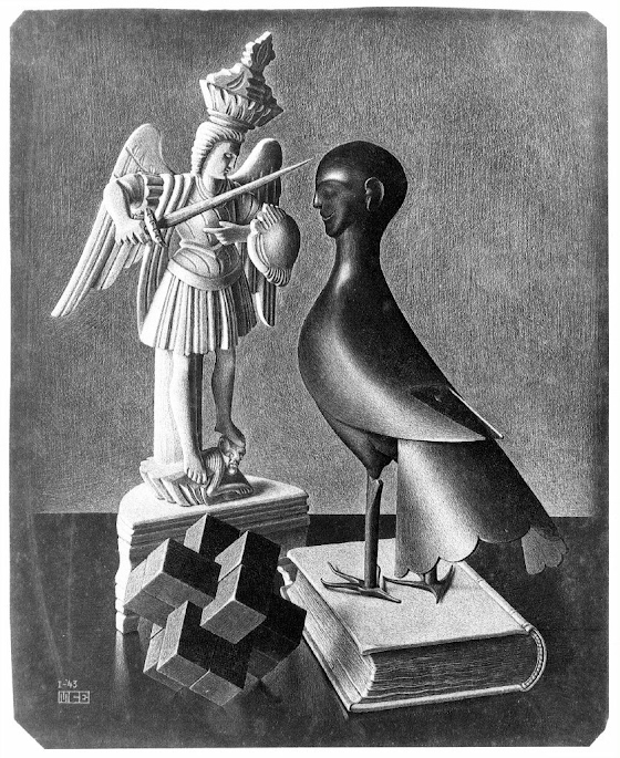 M.C. Escher ~ Still Life
