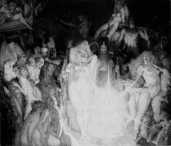 Norman Lindsay ~ Enter the Magicians
