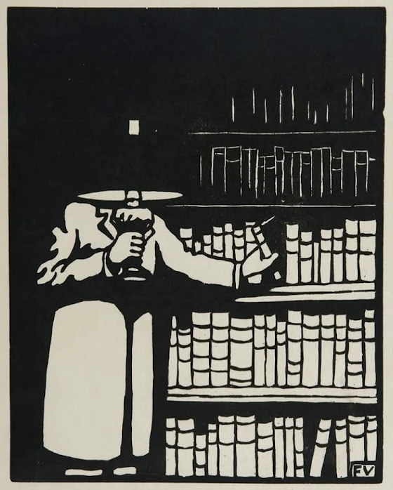 Félix Vallotton ~ Le bibliophile