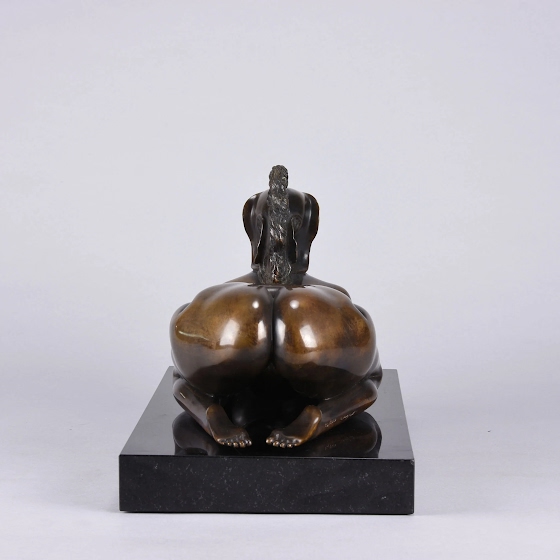 Ernst Fuchs ~ Sphinx sculptures
