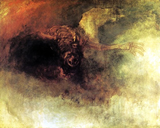 J. M. W. Turner ~ Death on a Pale Horse