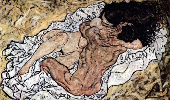 Egon Schiele ~ The Embrace