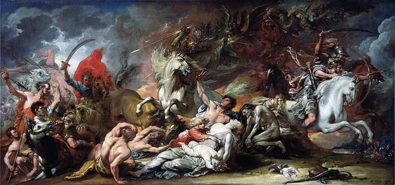 Benjamin West ~ Death on a Pale Horse