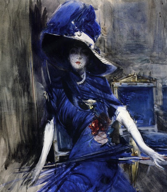 Giovanni Boldini ~ The Divine in Blue