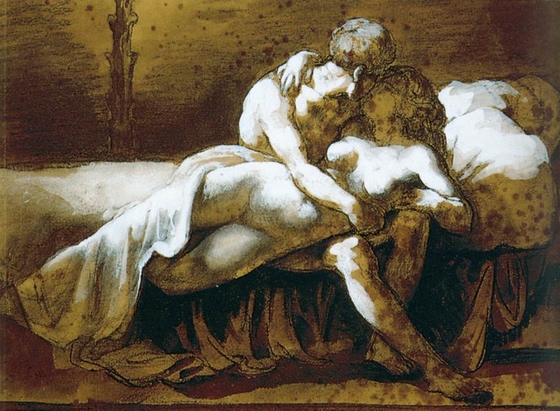 Théodore Géricault ~ The Kiss