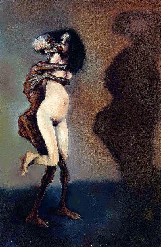 Robert Oscar Lenkiewicz ~ Death and the Maiden