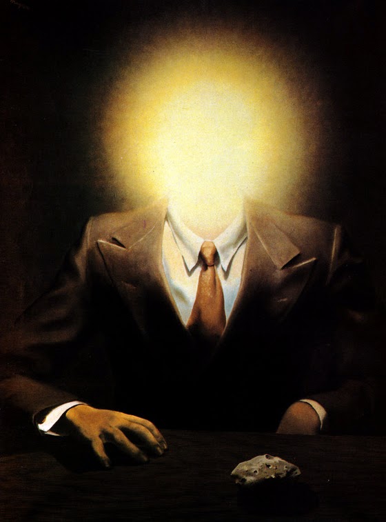 René Magritte ~ The Pleasure Principle: Portrait of Edward James