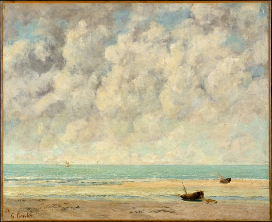 Gustave Courbet ~ The Calm Sea