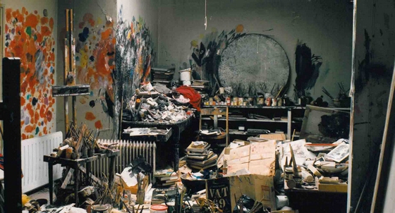 Perry Ogden ~ Francis Bacon's Studio at 7 Reece Mews, London