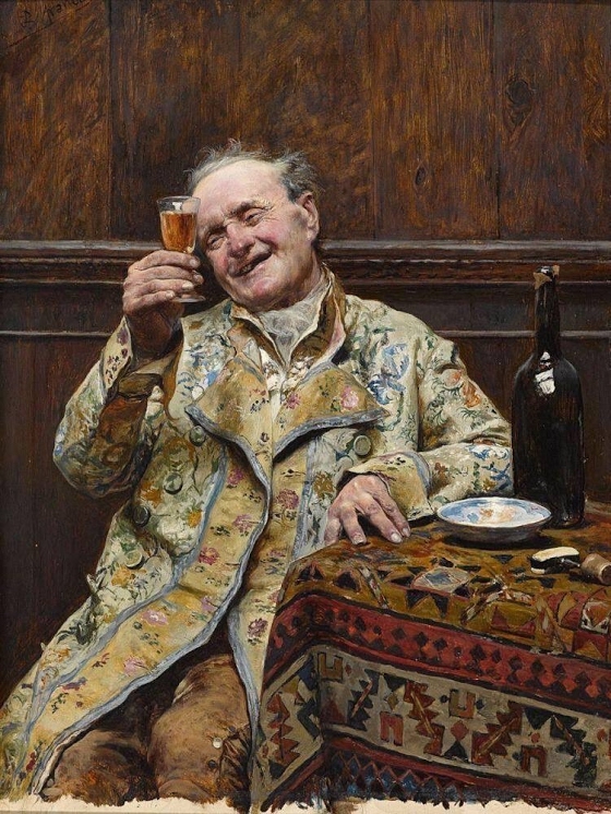 José Jiménez Aranda ~
Fröhlicher Zecher