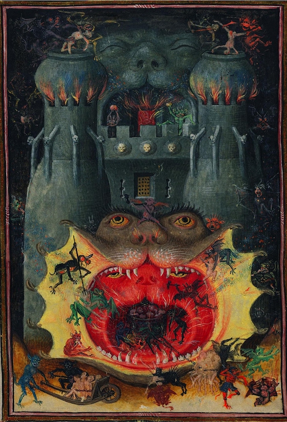The Mouth of Hell, The Hours of Catherine of Cleves