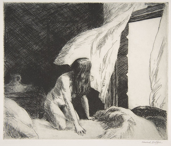 Edward Hopper ~ Evening Wind