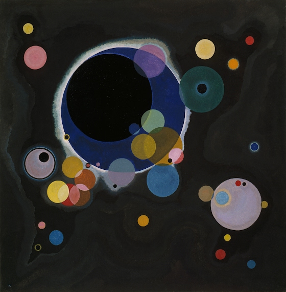 Vasily Kandinsky ~ Several Circles