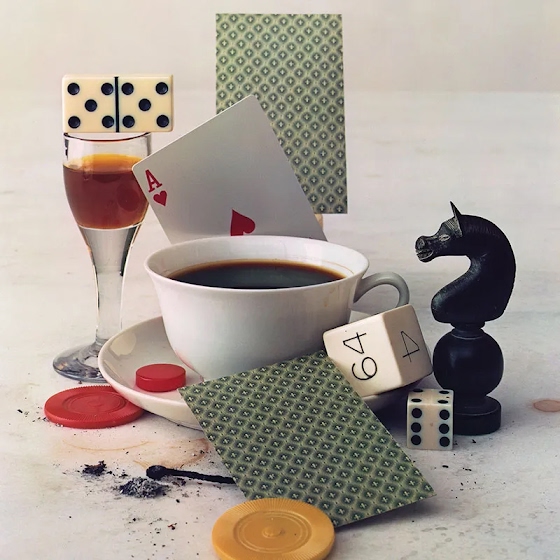 Irving Penn ~ After-Dinner Games, New York