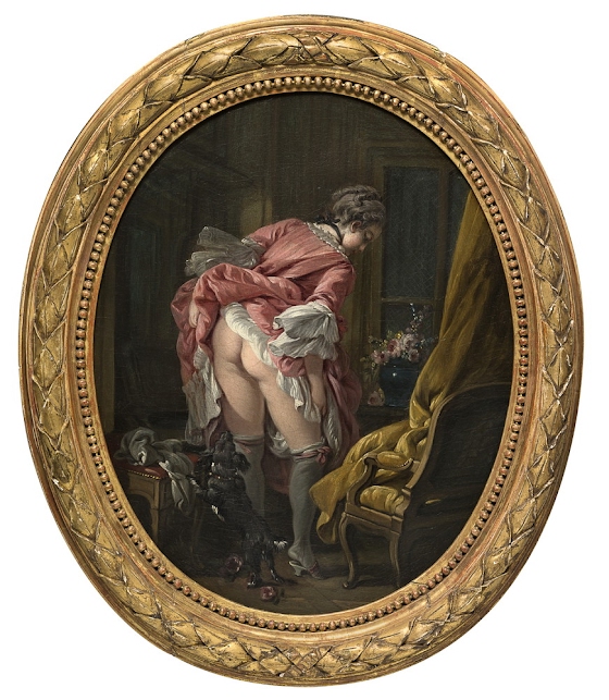 François Boucher ~ The Raised Skirt
