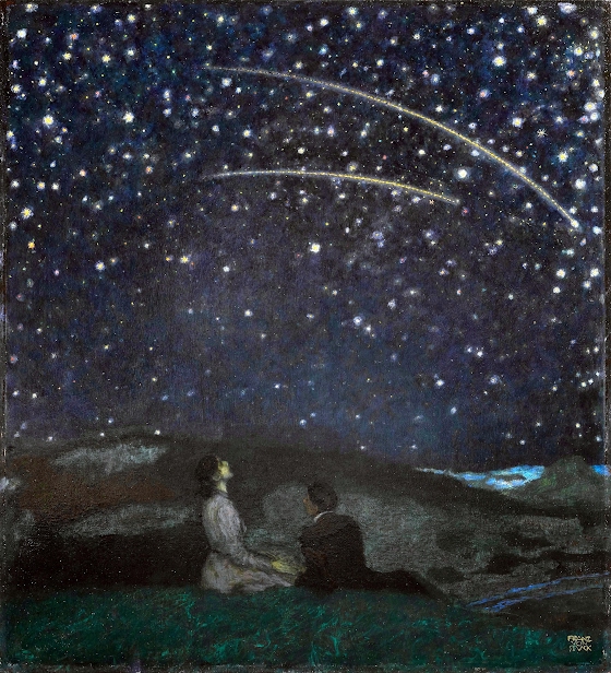 Franz von Stuck ~ Falling Stars