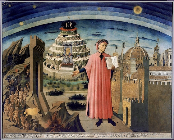 Domenico di Michelino ~ Dante's Divine Comedy