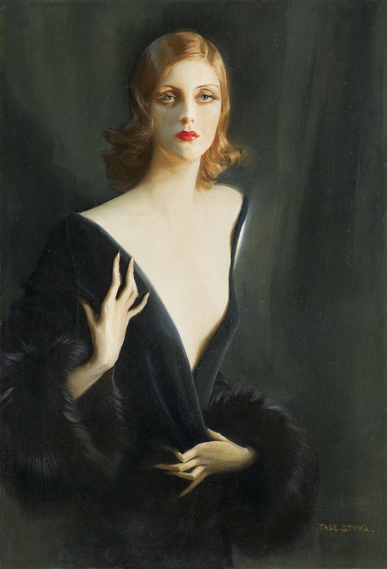 Tadeusz Styka ~ Portret Jayne Manners