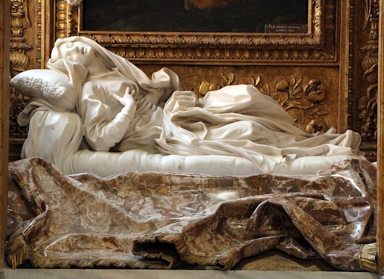Gian Lorenzo Bernini ~ Blessed Ludovica Albertoni