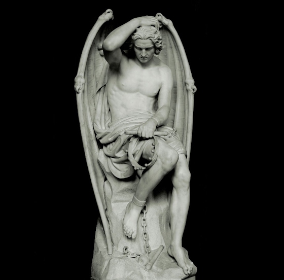Guillaume Geefs  ~ The Genius of Evil