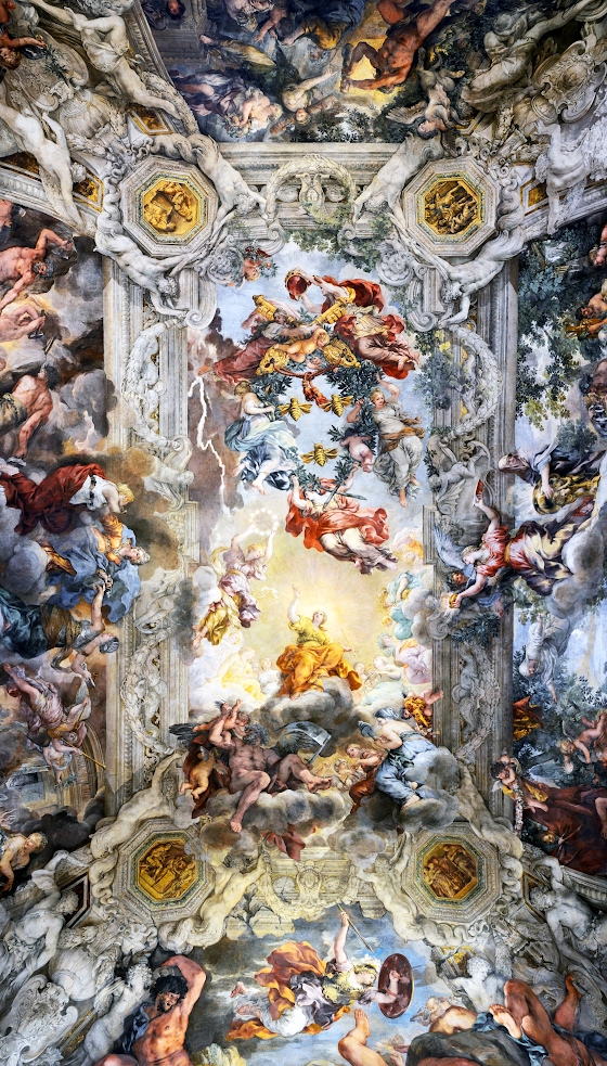 Pietro da Cortona ~ Allegory of Divine Providence and Barberini Power