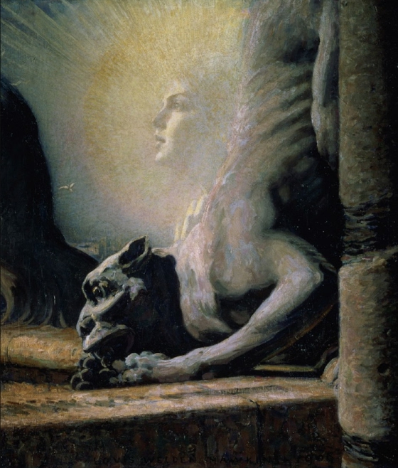 Louis Welden Hawkins ~ The Sphinx and the Chimera