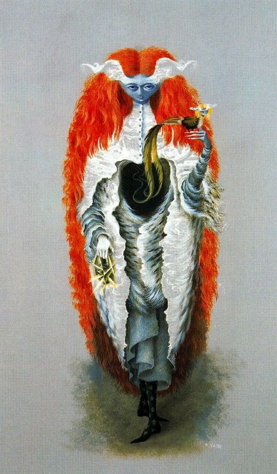 Remedios Varo ~ Witch going to the Sabbath