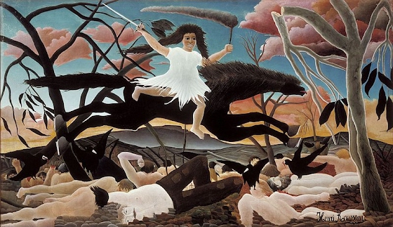 Henri Rousseau ~ The War