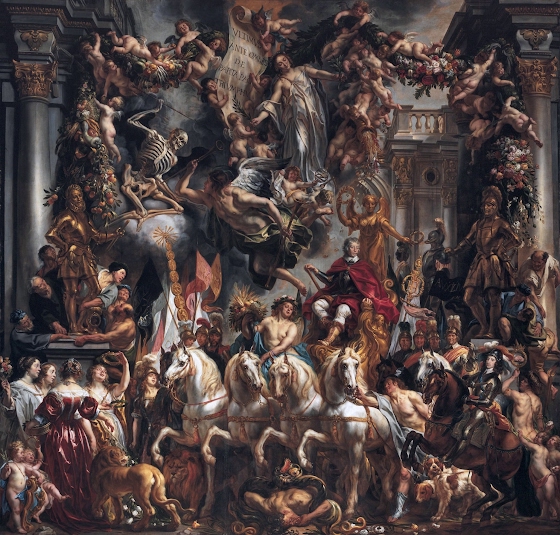 Jacob Jordaens ~ Triumph of Frederick Henry, Prince of Orange