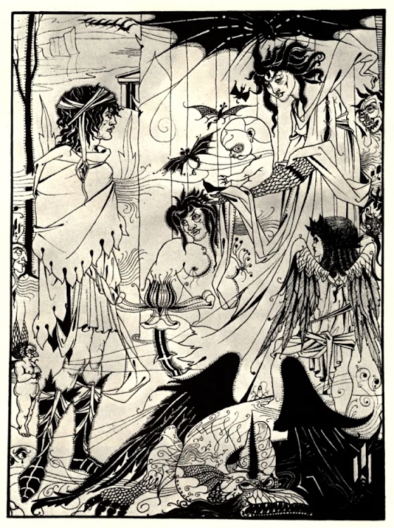 Aubrey Beardsley ~ Dreams