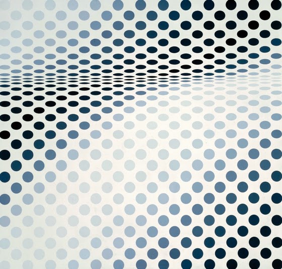 Bridget Riley ~ Hesitate