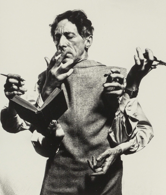 Philippe Halsman ~ The Versatile Jean Cocteau