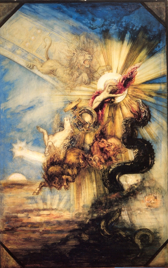 Gustave Moreau ~ The Fall of Phaethon