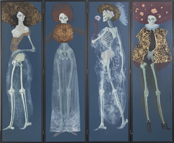 Leonor Fini ~ La métamorphose d'une femme