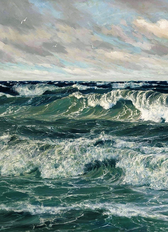 Patrick von Kalckreuth ~ The North Sea