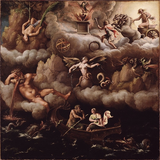 Giulio Romano ~ The Allegory of Immortality