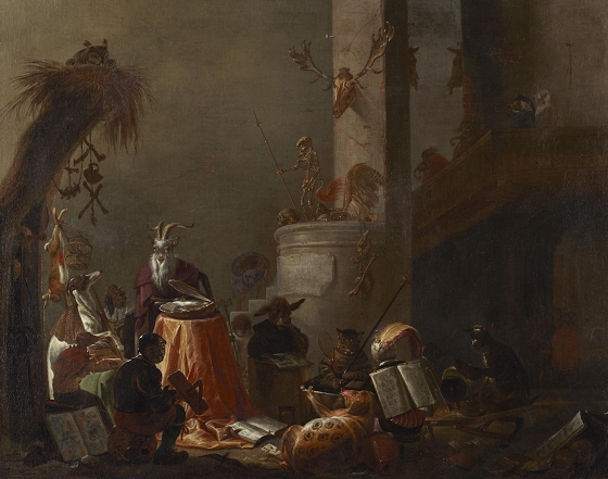 Cornelis Saftleven ~ College of Animals