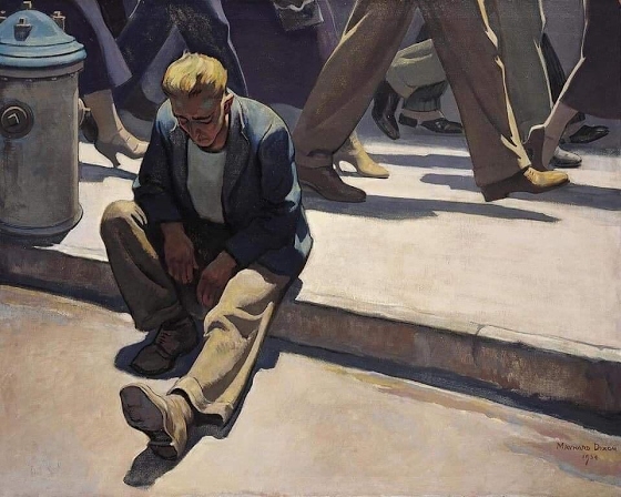 Maynard Dixon ~ Forgotten Man
