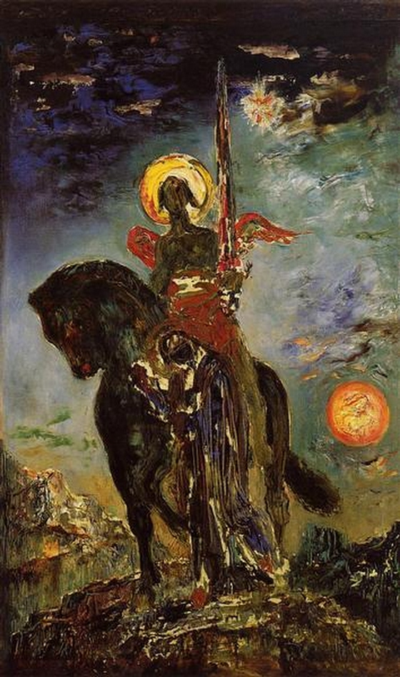 Gustave Moreau ~ The Fates and the Angel of Death