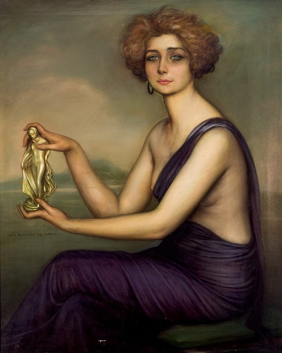 Julio Romero De Torres ~ María Teresa de las Mercedes Wilms Montt