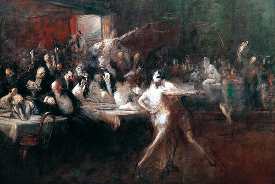 Jean-Louis Forain ~ Tango at the Cabaret