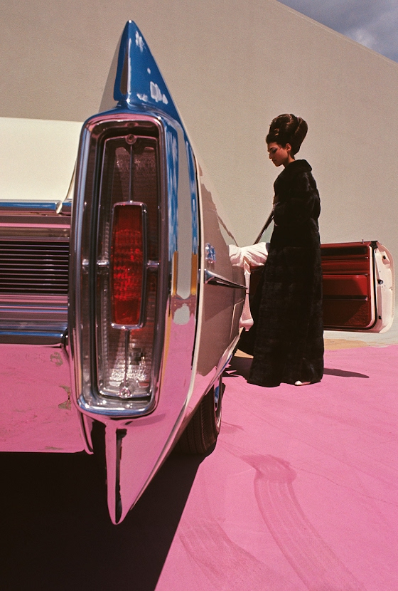 William Eggleston ~ Coupe de Ville, Los Angeles, 1964