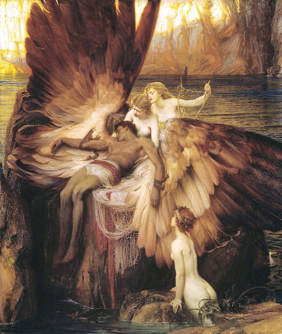 Herbert James Draper ~ The Lament for Icarus